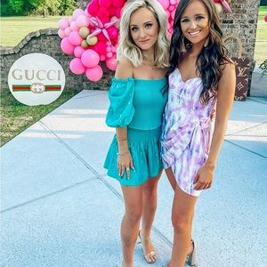 Revolve dress worn once adjustable straps